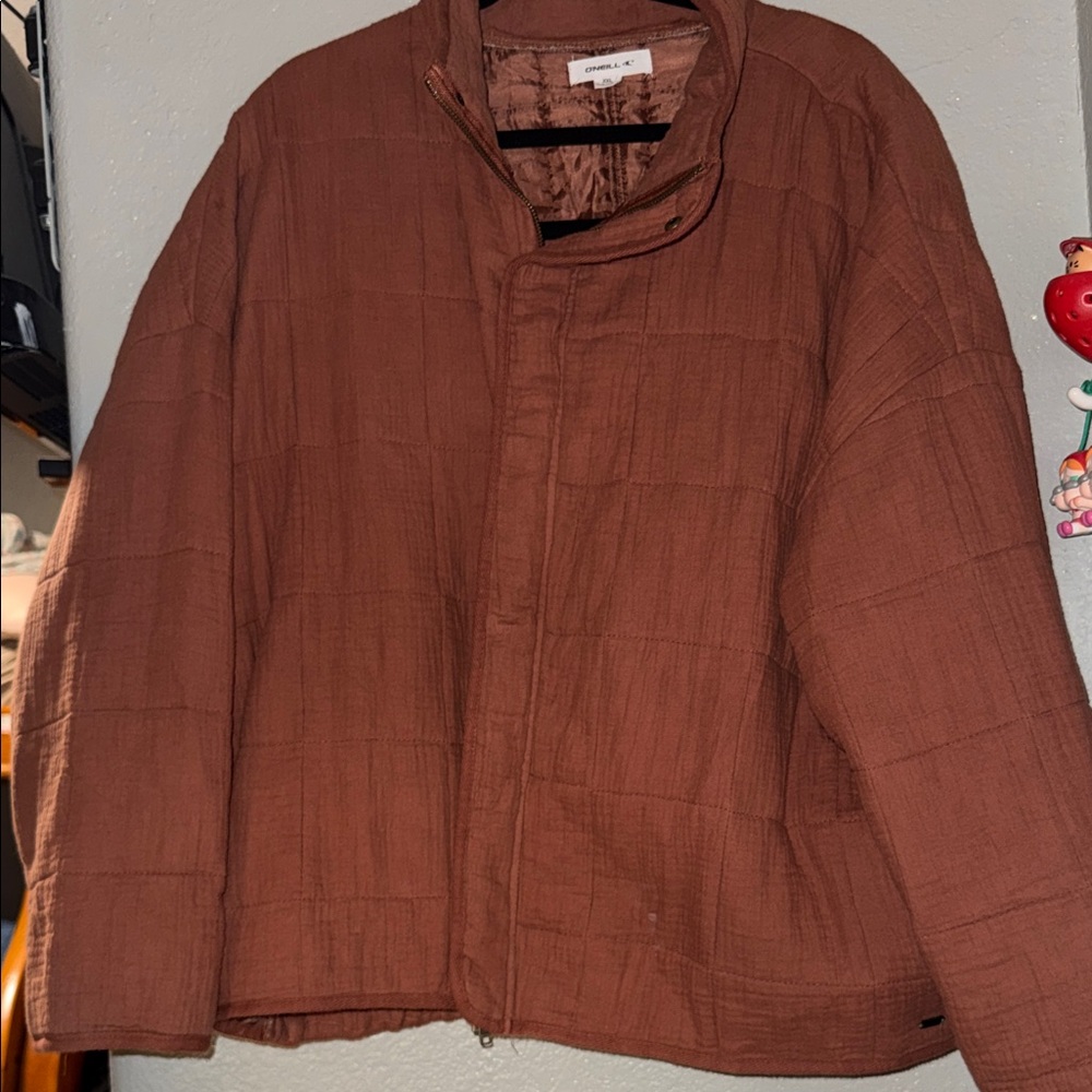 O'Neill Women's Brown Puffer Jacket
